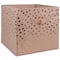 DII® 11" Nonwoven Polyester Small Dots Storage Cubes, 4ct.